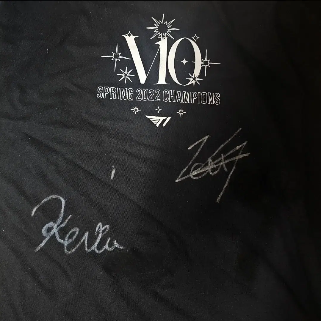 2022 T1春季優勝王者ケリア・ゼウス直筆サイン入り